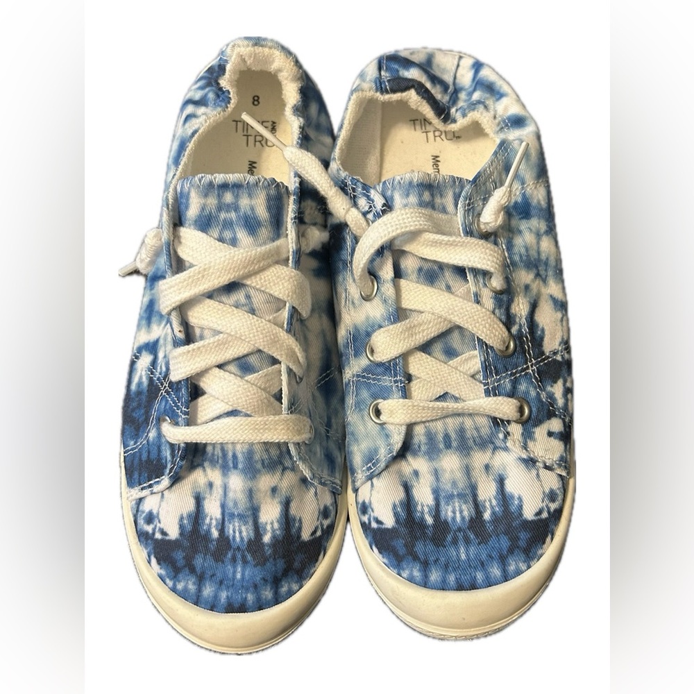Time and Tru Tie Dye Sneakers. Size 8. - Picture 3 of 12